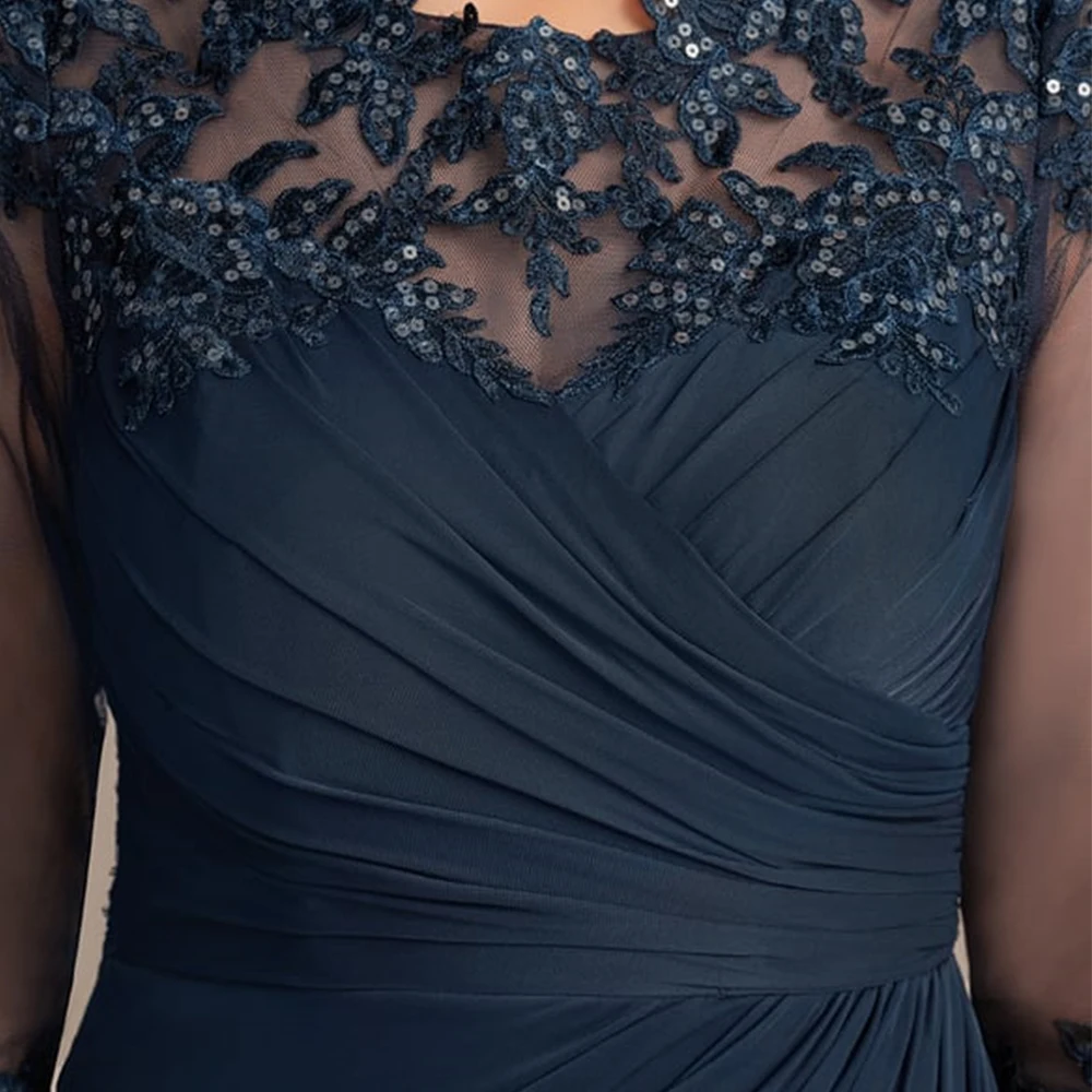 فساتين أم العروس الرائعة على الشاطئ فساتين حفلات الزفاف سحاب خلفي 3/4 كم جديد 2025 فيستدو دي مخصص