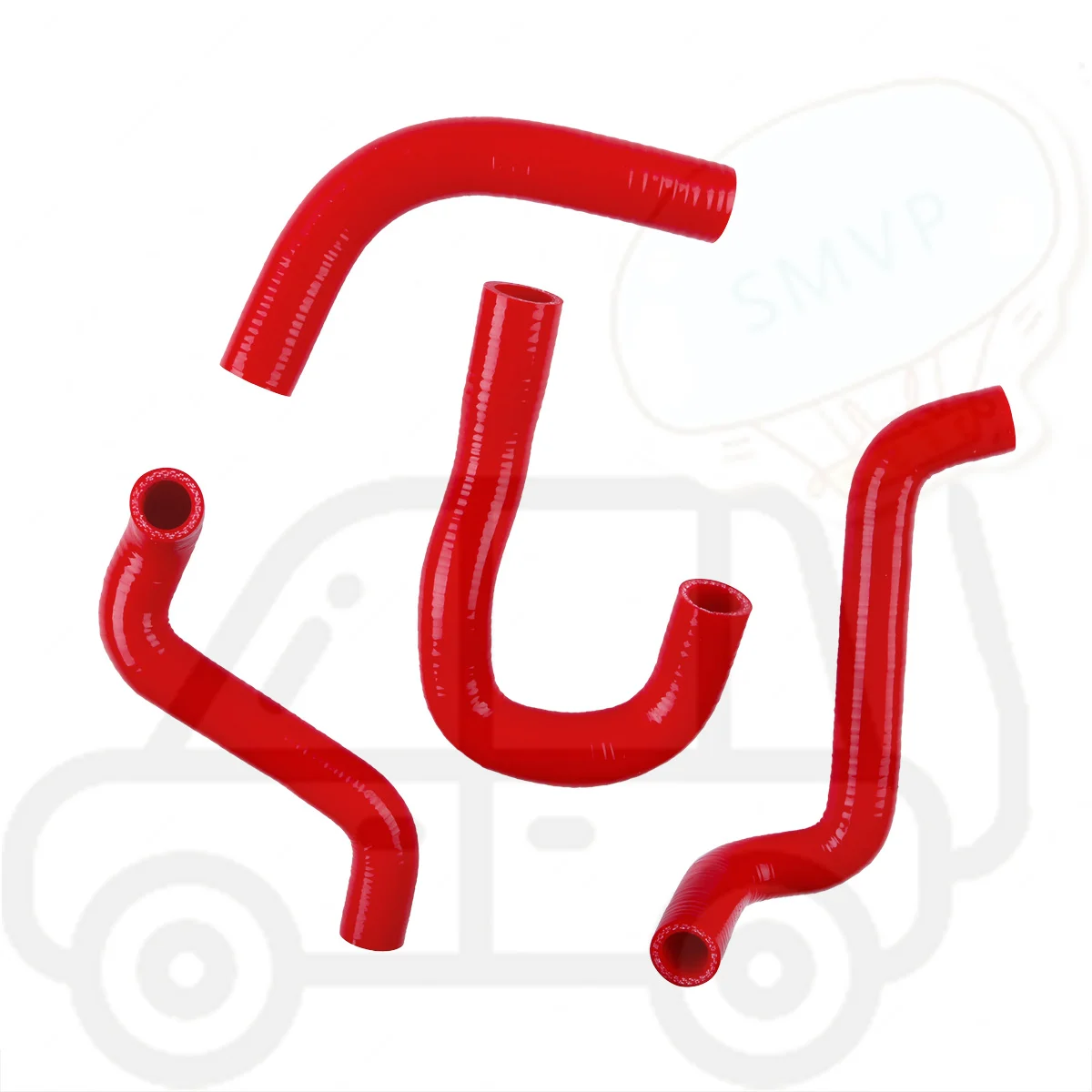 For 1994-2009 Kawasaki Ninja 500R EX500D / GPZ500S GPZ 500 S Silicone Radiator Hose 1999 2000 2001 2002 2003 2004 Tubes Kit 4PCS