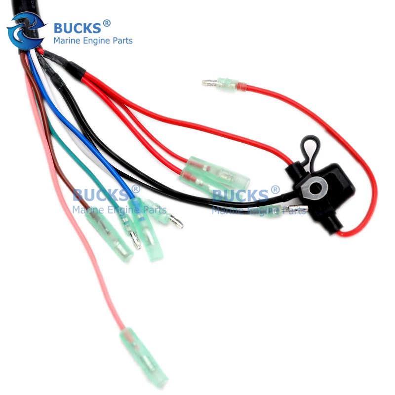 OEM: 689-82590-11 Wire Harness Assembly (7pin), Stable and Durable for Yamaha Outboard Engine 2T 25HP 30HP 40HP 60HP