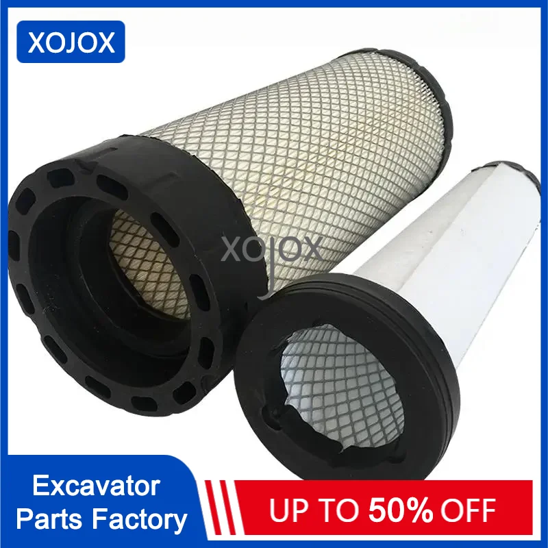 XOJOX For Liugong Air Filter LG907 Air Filter Element Air Filter AF26529 AF26530 High Quality excavator Accessories