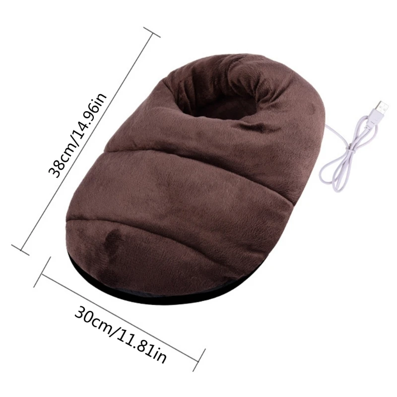 USB Electric Warmer Heating Pad Multipurpose Feet Warming Washable for Grandfather Grandmother Birthday Present