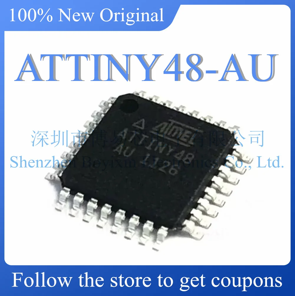 NOWY ATTINY48-AU. Produkt oryginalny.TQFP-32