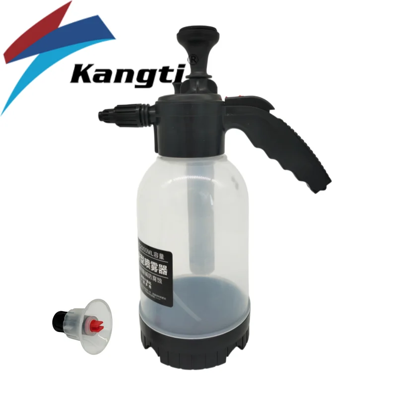 Kangti 2L Foam Sprayer Car Wash Hand-held Foam Can Air Pressure Sprayer Plastic Disinfection Water Bottle Car Cleaning Tools