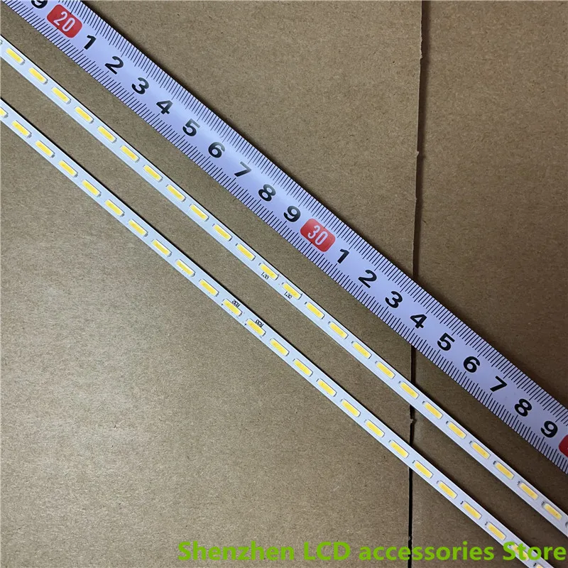 L55M5-AA M155TV T15 T16 T17 64LED 598 مللي متر 55 بوصة استخدام الألومنيوم 100% جديد LCD TV الخلفية بار اليسار + الحق