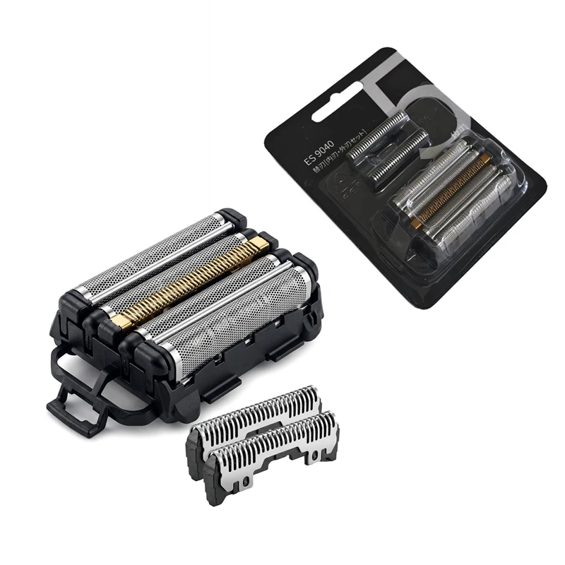 ES9040 Replacement Shave Inner + Outer Blade Set Fit For Panasonic ES-CLV9U, ES-CLV7U, ES-CLV7G, ES-CLV5U, ES-CLV5G Razor