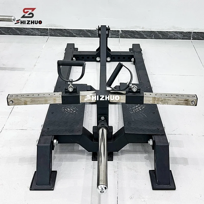 

Shizhuo New Design Commercial Bodybuilding Incline Level Plate Loaded Rowing EXCEED T BAR ROW Machine