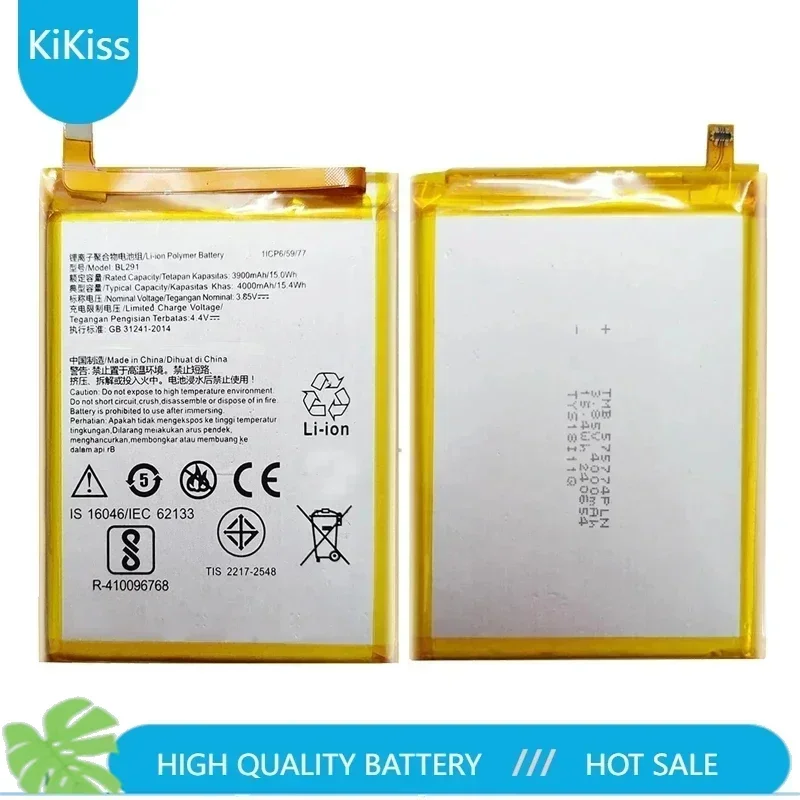 

Портативный аккумулятор 3900 мАч BL291 для Lenovo A5 L18011 L18021 Сменные аккумуляторы для мобильных телефонов