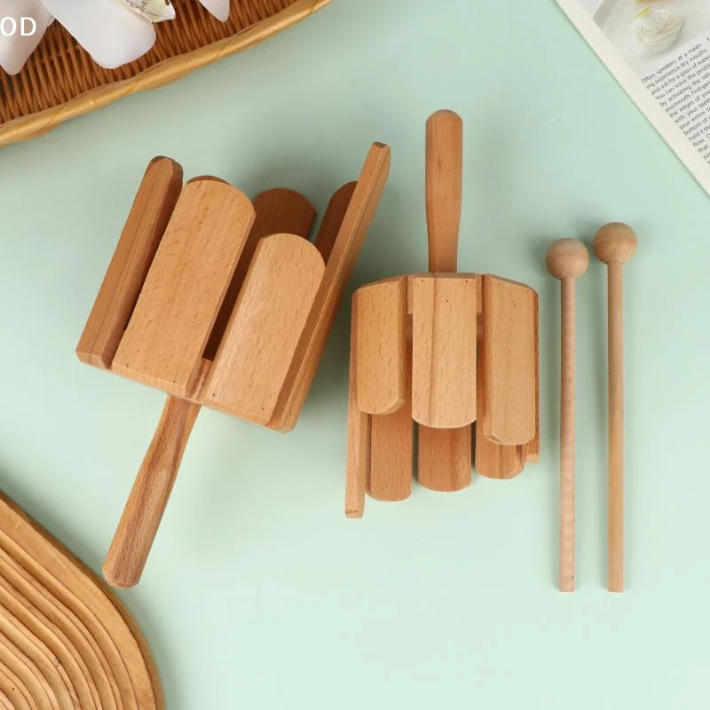 Kids Toys Play Youtube - Holz-Multisound-Röhren-Schlaginstrument, Musikspielzeug für Kinder, frühe Bildung,
