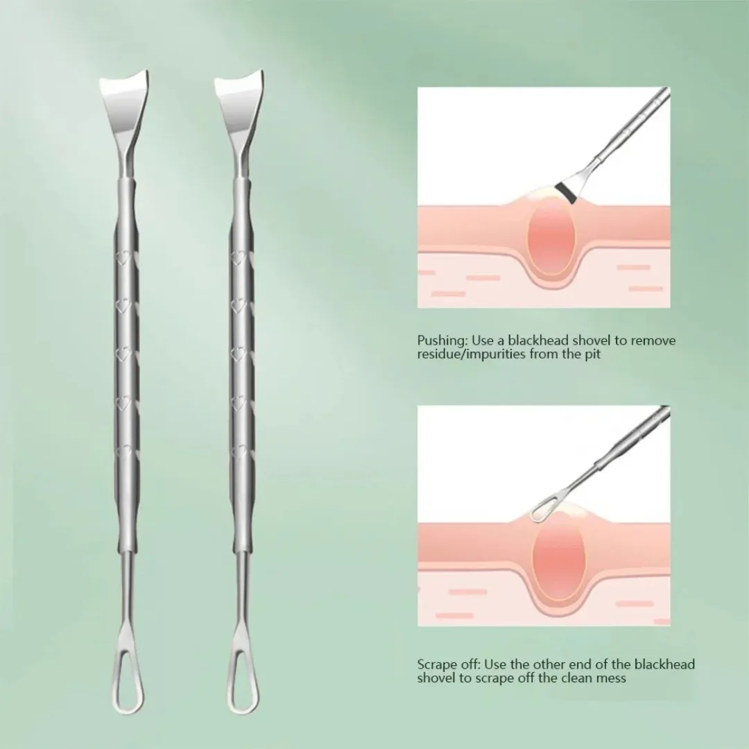 1pc Blackhead Remover Pimple Popper Tool Acne Needle Removing Treatment  Whitehead Popping Face Blemish Extractor Skin Care Tool