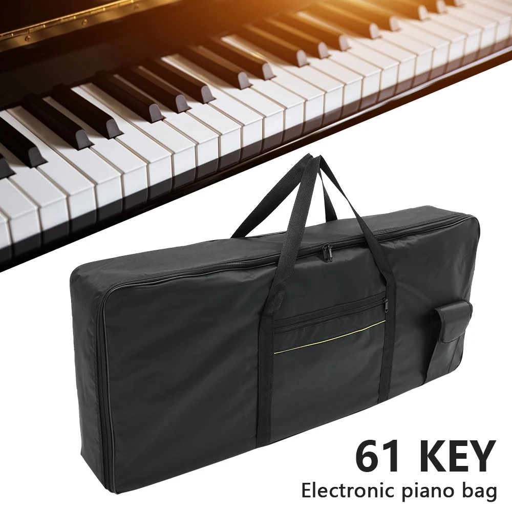 

61Keys Instrument Bag Oxford Cloth Dust Cover Waterproof Thicken 100*40cm Piano Protective Storage Bag Portable Electronic Piano