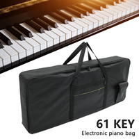 61Keys Instrument Bag Oxford Cloth Dust Cover Waterproof Thicken 100*40cm Piano Protective Storage Bag Portable Electronic Piano