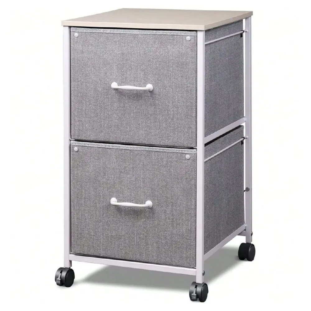 

Office Storage Cabinets And ShelvingDrawer Mobile File Cabinet, Rolling Printer Stand, Fabric Vertical Filing Cabinet Fits A4 Or