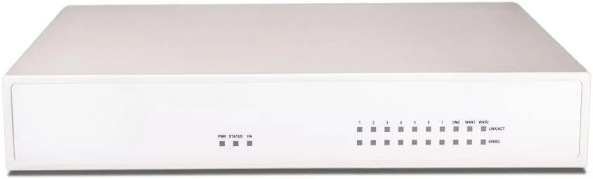 جهاز جدار الحماية - 10 منافذ جيجابت إيثرنت RJ45، تتضمن DMZ وWAN والمنافذ الداخلية (الأجهزة فقط، بدون اشتراك) (FG-60F)