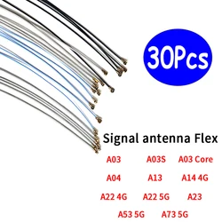 30Pcs，NEW Inner Signal Wi-Fi Antenna Wire Connector Ribbon Cable For Samsung A03 Core A03S A04 A13 A14 A22 4G A22 A23 A53 A73 5G