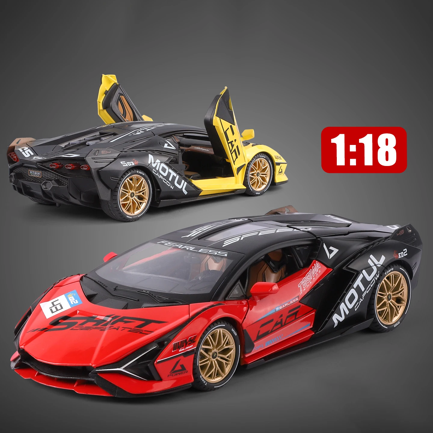 1-18-scale-lambo-lightning-metal-die-cast-sports-car-model-simulated-rubber-tires-car-enthusiasts-gift-holiday-ornaments