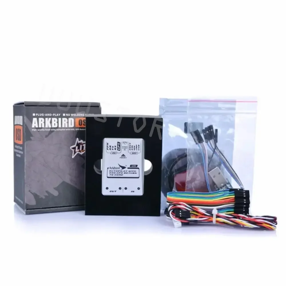 Arkbird FPV OSD Autopilot 2.0 Lite Flight Controller System mit M8N GPS Stromsensor FPV Antenne