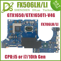 KEFU Mainboard For ASUS FX506LH TUF506L MW506L FX506LHB FX506LU FX506LI FX706LH FX706LI MW706L TUF706L Laptop Motherboard i5 i7