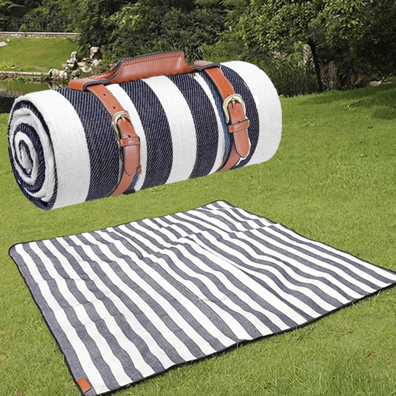 

Большое водонепроницаемое одеяло для пикника – пляжный коврик, устойчивый к песку, складной, с удобной сумкой для переноски, идеально подходит для кемпинга, дома, парка.