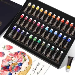 Paul Rubens Artist Watercolor Paint Set, 5ml Watercolor Tubes for Profesional Artists&Hobbists, Art Supplies for Painting, Comic