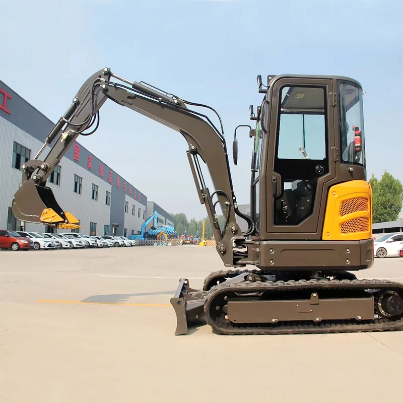 Professional 2.7 Ton Full Hydraulic Mini Digger Cheapest Excavator KUBOTA Engine Famous Brand