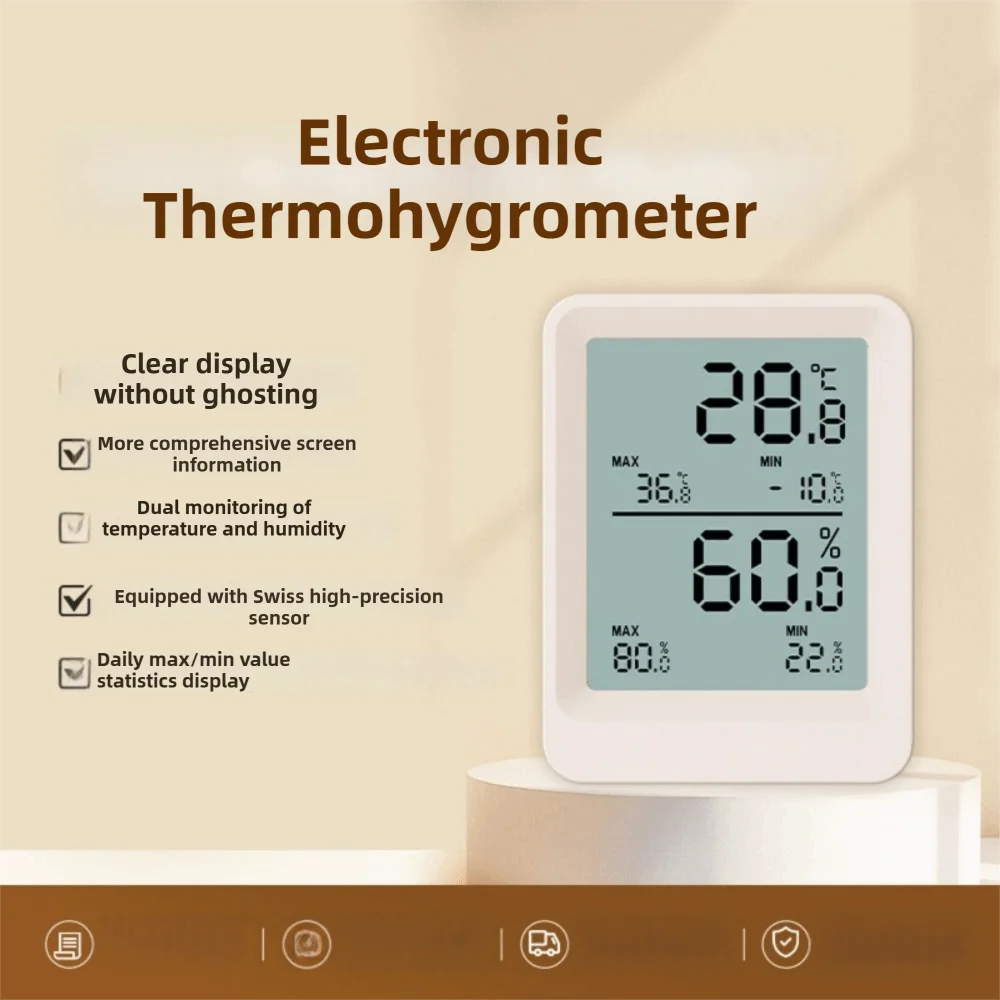 Cold Storage Design Temperature Humidity Sensor Hatching Box Temperature Logger Air Quality Monitor Automatic Data Reports