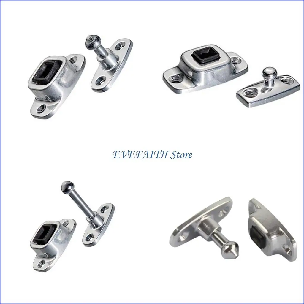 

124B Держатель дверных стопоров для грузовых автомобилей Изготовлен из алюминия для уменьшения царапин на краске