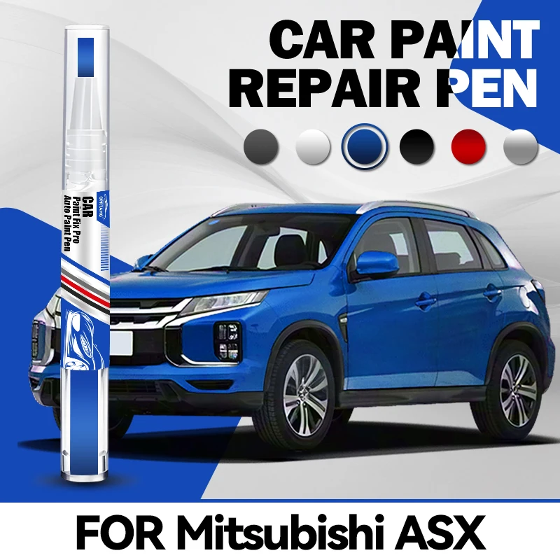 Caneta de Reparo de Pintura Automotiva para Mitsubishi ASX, Lápis Corretor de Arranhões em Tinta Acrílica, Acessórios para Detalhamento Automotivo