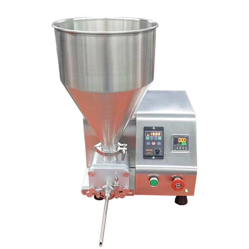 Commercial automatic cream filling machine cake filling machine Jam filling machine Electric filling machine puff filling machin