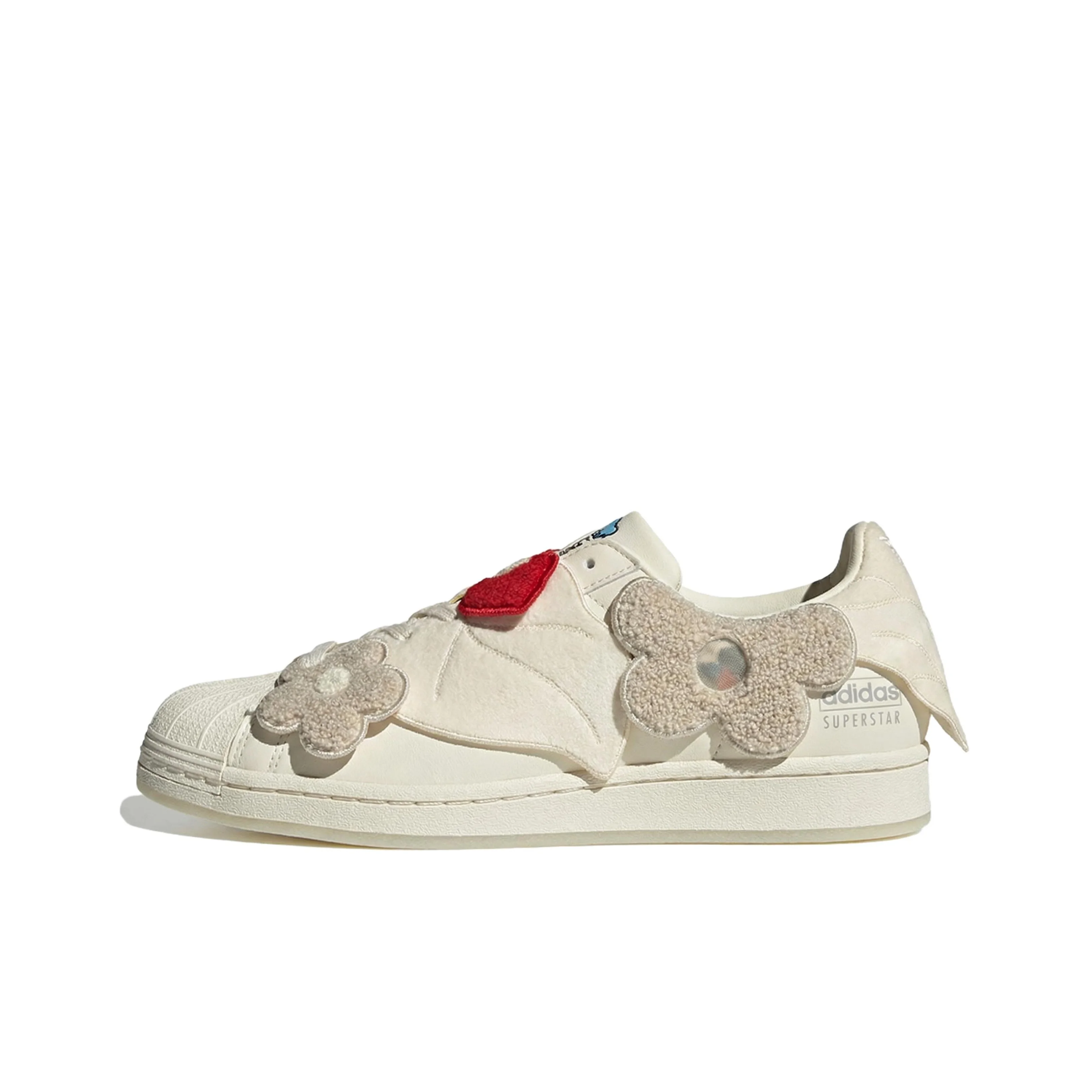 Adidas Originals x Melting Sadness SUPERSTAR 'Bee With You' Synthetic Leather Hook and loop Breathable Low top GZ2674