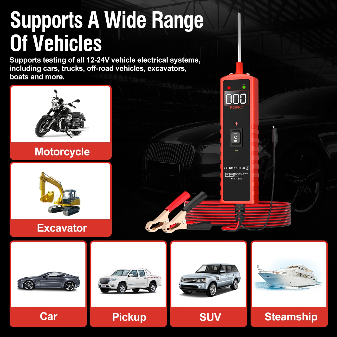 Topdiag P55 Pro Auto Electrica - Power Tools In Automotive 评论和价格