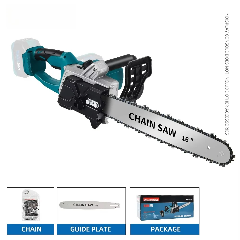 42v Portable Lithium Battery Chain Saw Mini Cordless Electric Chainsaw Cutting Machine