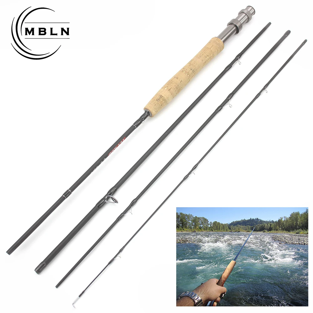 

Портативная сверхлегкая удочка нахлыстом, 1 шт., 4-секционная удочка из углеродного волокна, легкая и компактная, популярная на рынках США и ЕС