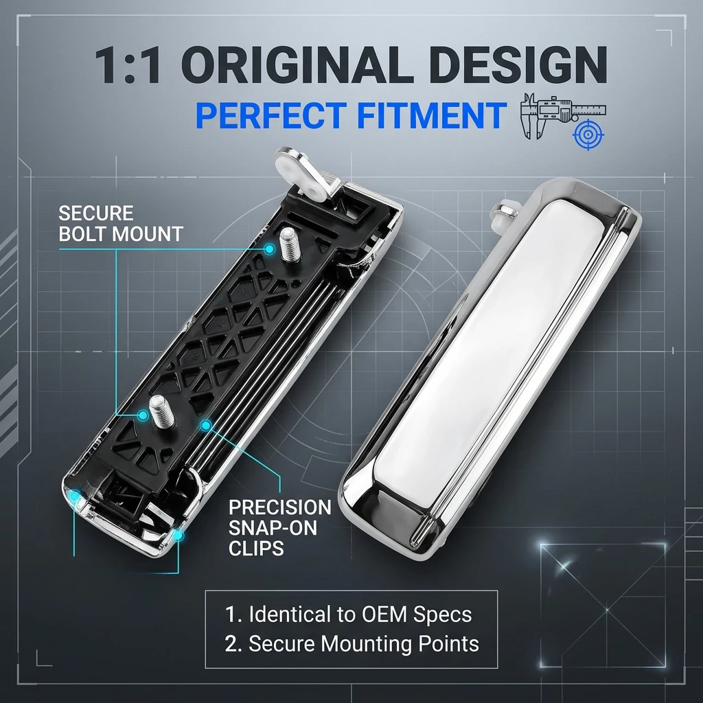 80607-01A10 80606-01A10 Exterior Door Handle 2PCS For Nissan D21 1986-1994 Sentra 1982-1986 Pickup 1995-1997 Pathfinder 87-95