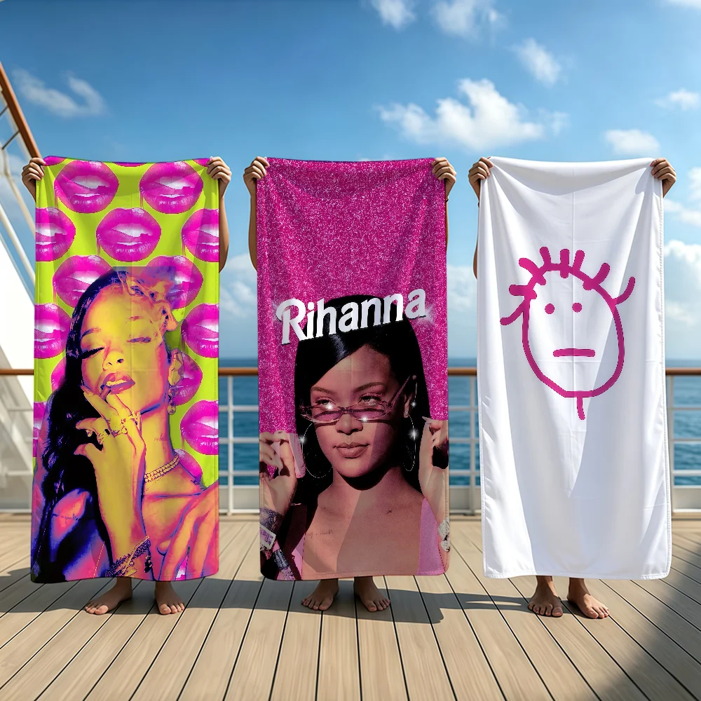 SINGER R-RIHANNAS Towel Beach Oversized Soft Ultra Absorbent Quick Drying Large Pool Travel Camping Bathroom