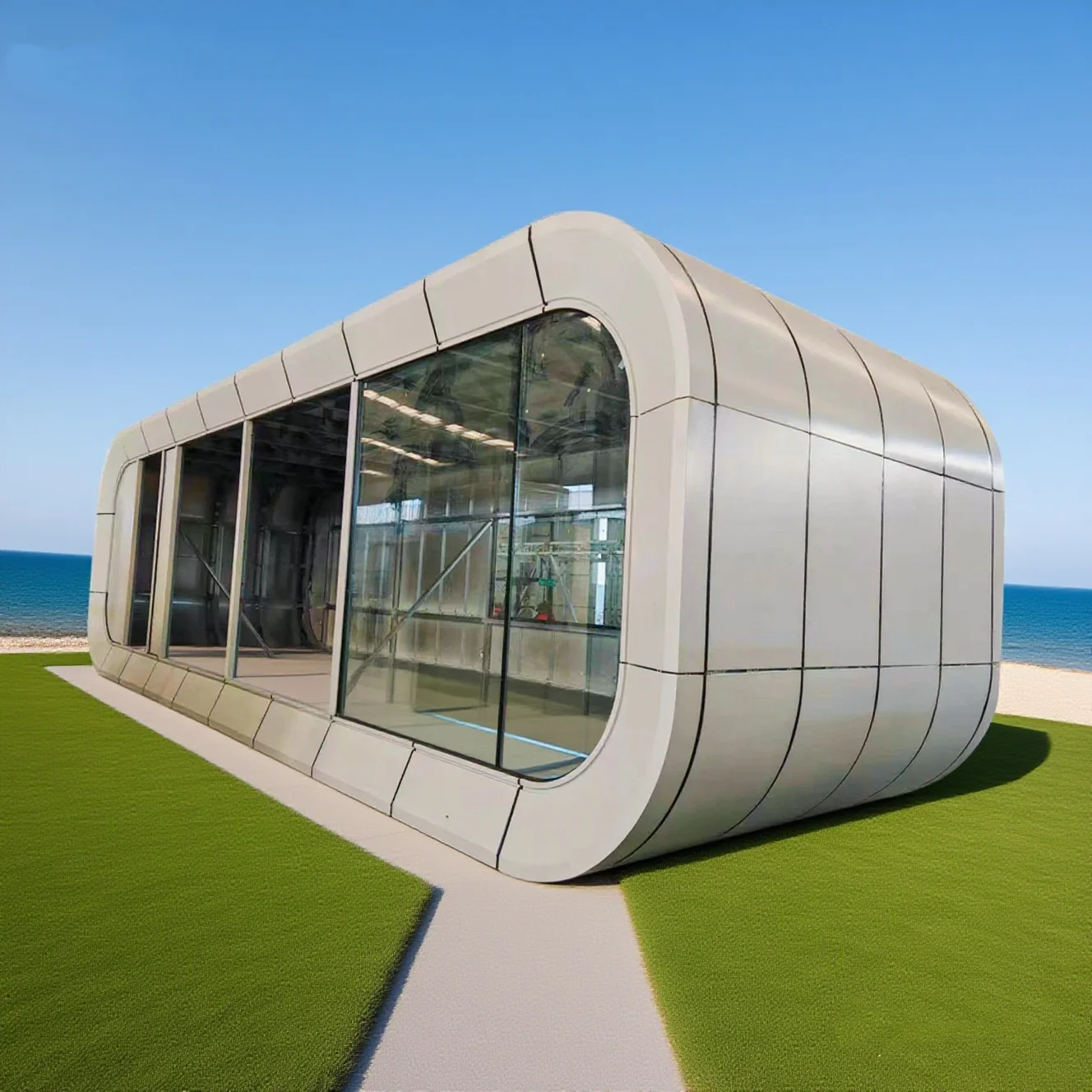 

Detachable 20ft 40ft Steel Cabin Office Villa Hotel Outdoor Use Durable Sandwich Panel Wooden Workshops Outdoor Adventures