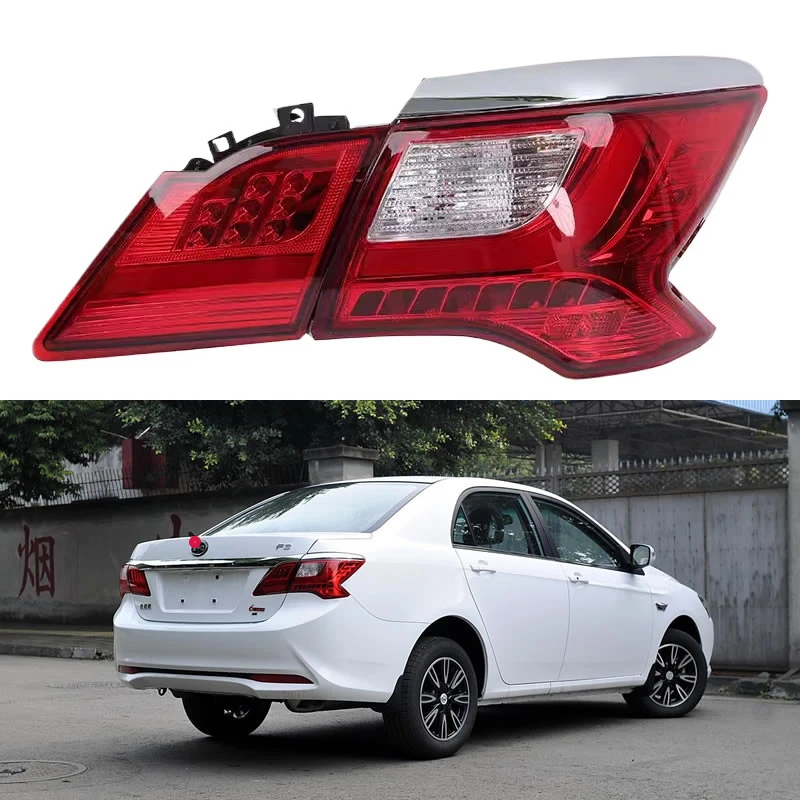 

Car Accessories For BYD F3 2016 2017 Rear outside Tail Light Assembly Stop Lights Parking Lamp Replace original tail light
