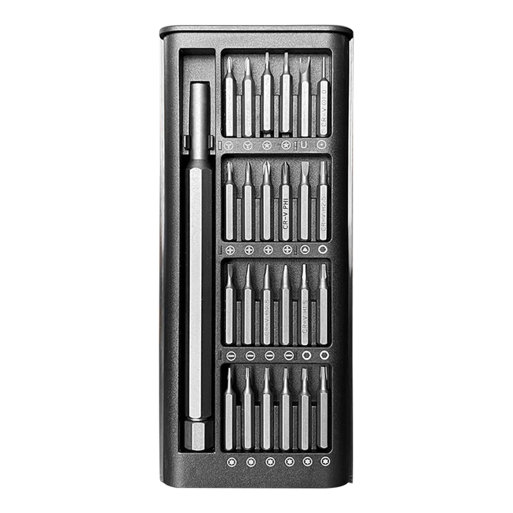 

Magnetic Precision Screwdriver Set, 25 In 1 With 24 Piece Mini Pocket Screwdriver Set, Small Repair Set For Mobile Phone/PC/Came