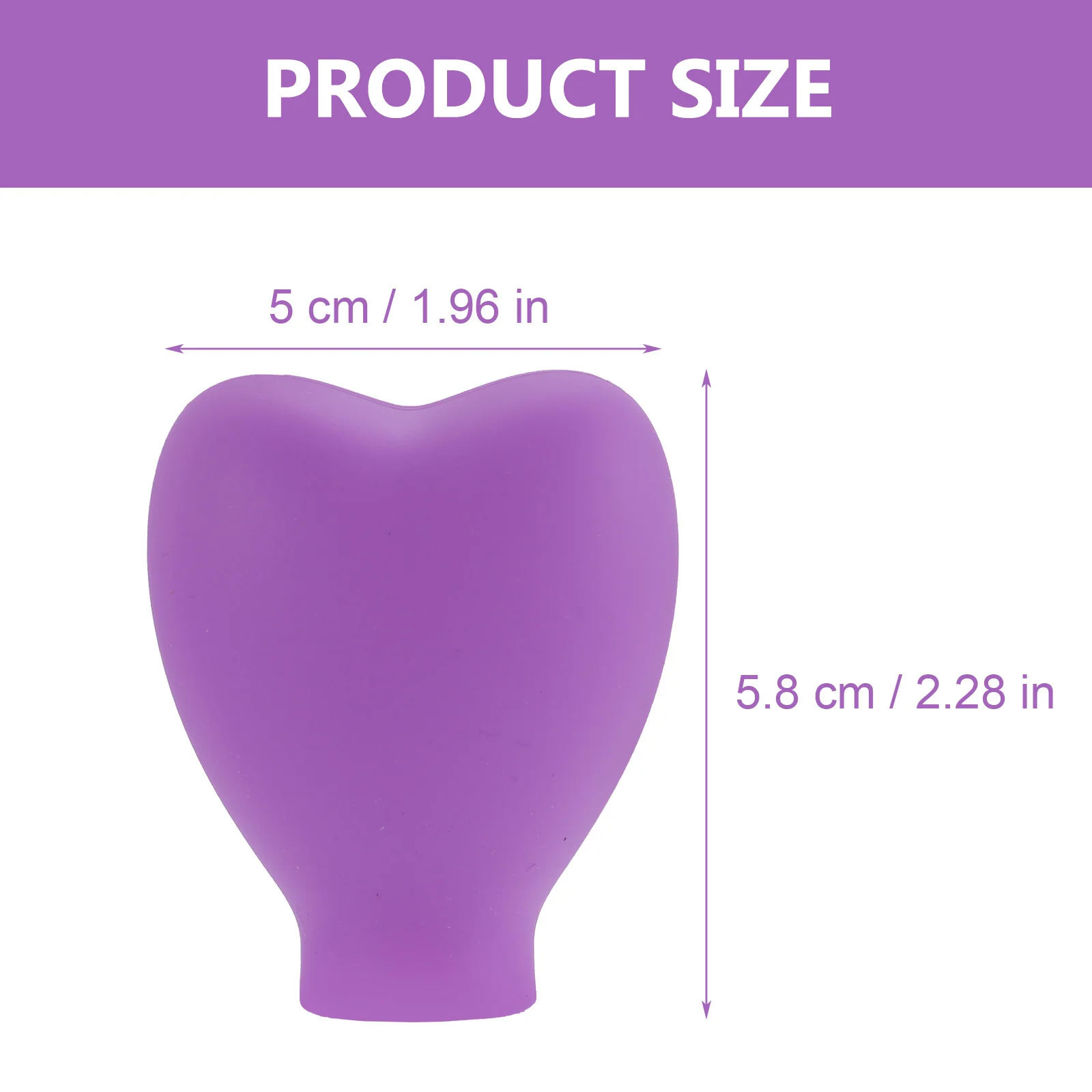 6 個のメイクブラシキャップ シリコンカバーセット 衛生的 形状保持 すべてのブラシタイプに対応する持ち運びが簡単なソリューション 保護カバー