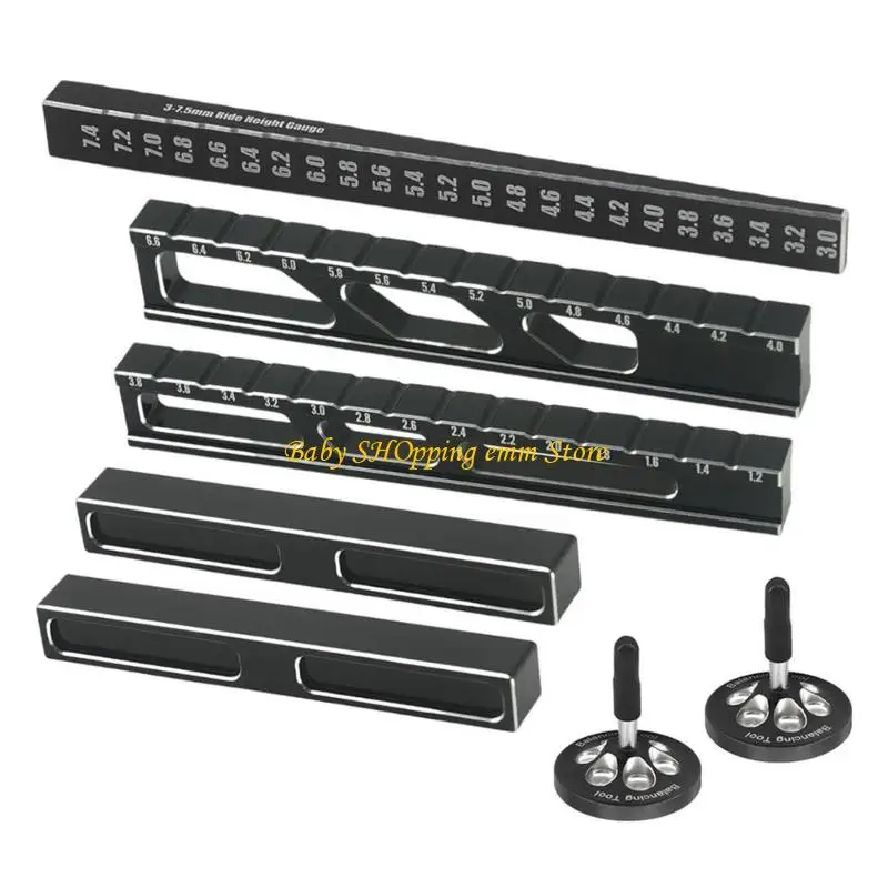 23GD Misuratore Bilanciamento Strumento Controllo Remoto in Auto Calibro Altezza Strumento Misura Pratico In