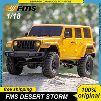 Fms 1/18 Auto Desert Storm Arizona Rtr Yellow Rc Off Road Car Pickup Rc Car Afstandsbediening Voertuig Simulatie Truck Toy Gift