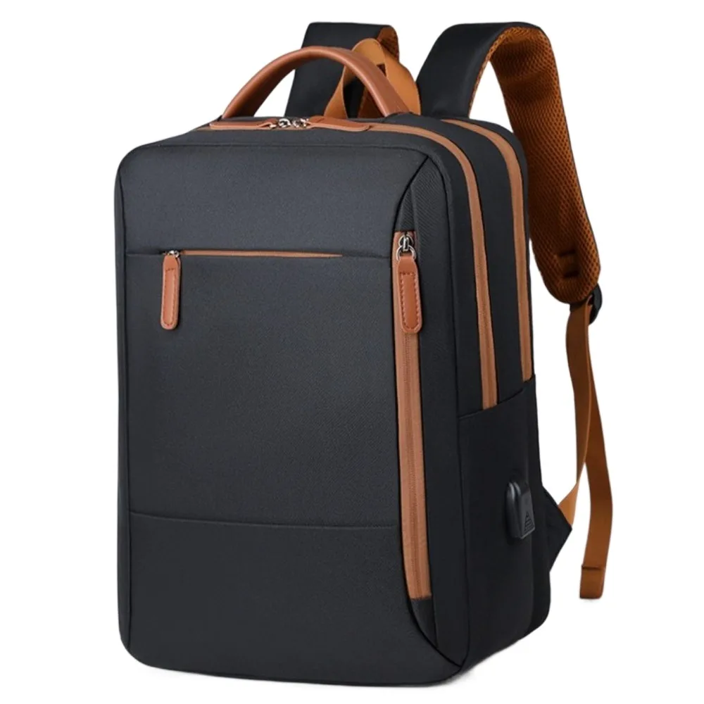 Oxford Laptop Backpack Large Capacity Multi-layer Student School Bag Wear-resistant USb Charging Business Backpack Travel