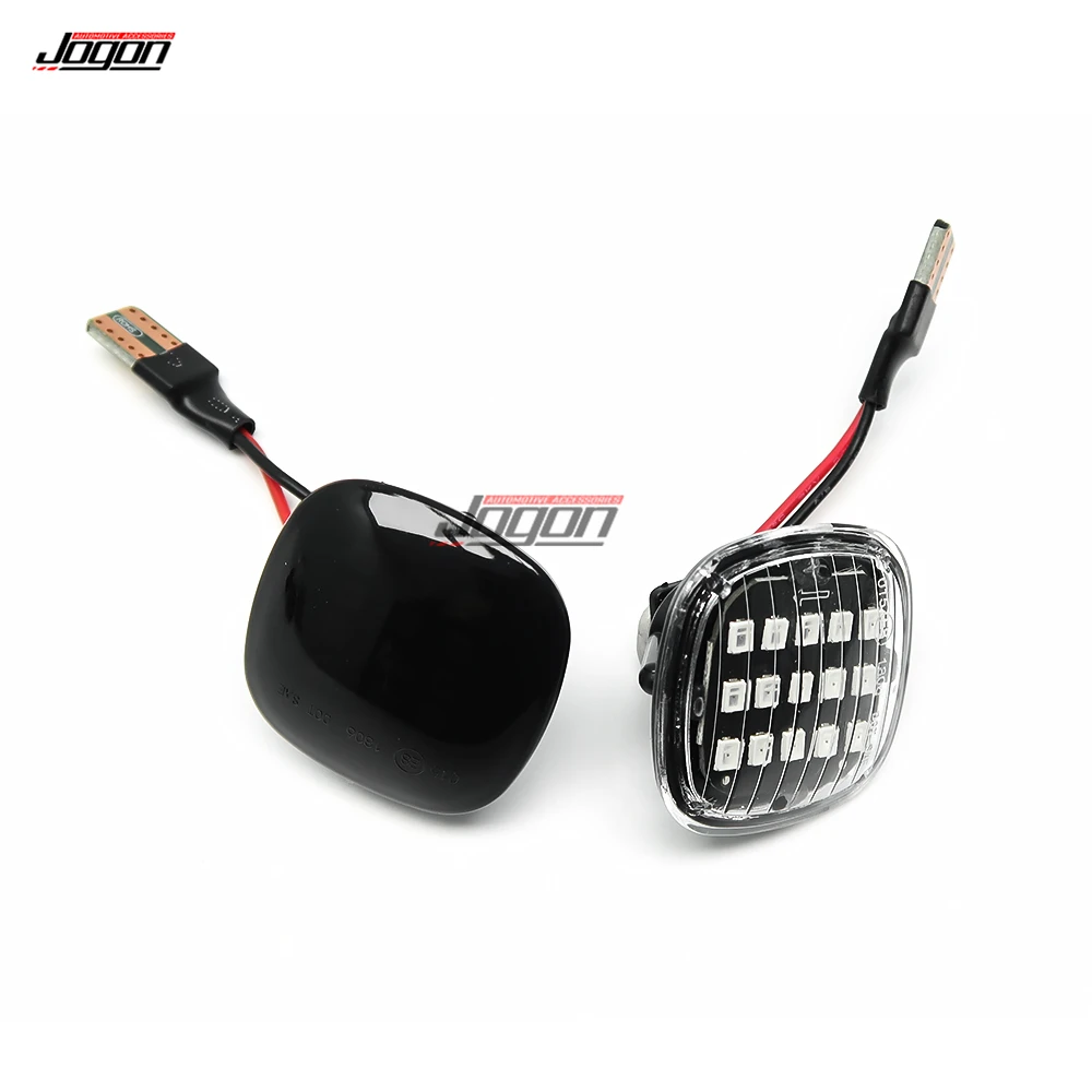 Luz LED de posición lateral dinámica para coche, luces intermitentes para SKODA Fabia 6Y 5J MK2 Octavia A4 MK1 Rapid NH3 Superb Seat Ibiza