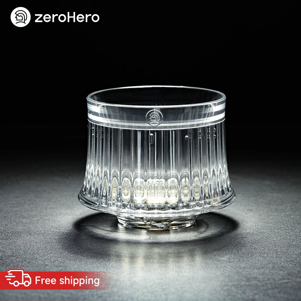 zeroHero 3 Modes Coffee Dripper Variable Flow Flat Bottom PCTG+ Pour Over Brewer Heat Resistant Immersion Slow Drip for Home Use