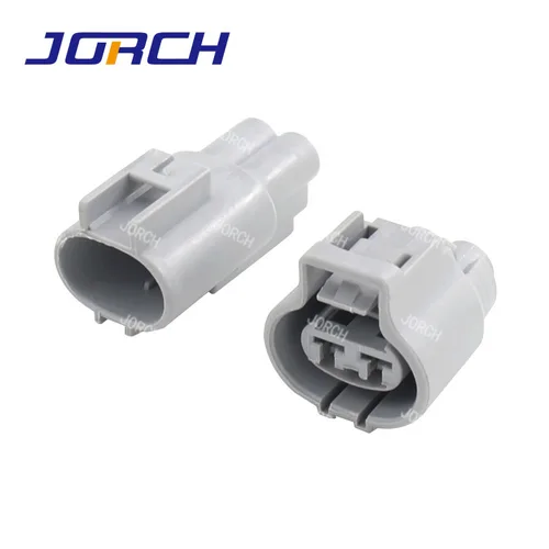 Imagen 1 del producto Serie auto del conector 4.8m m del enchufe del ventilador electrónico macho hembra de 2 pines 176146 -6 176143 -6 Para Toyota Buick Excelle RAV4