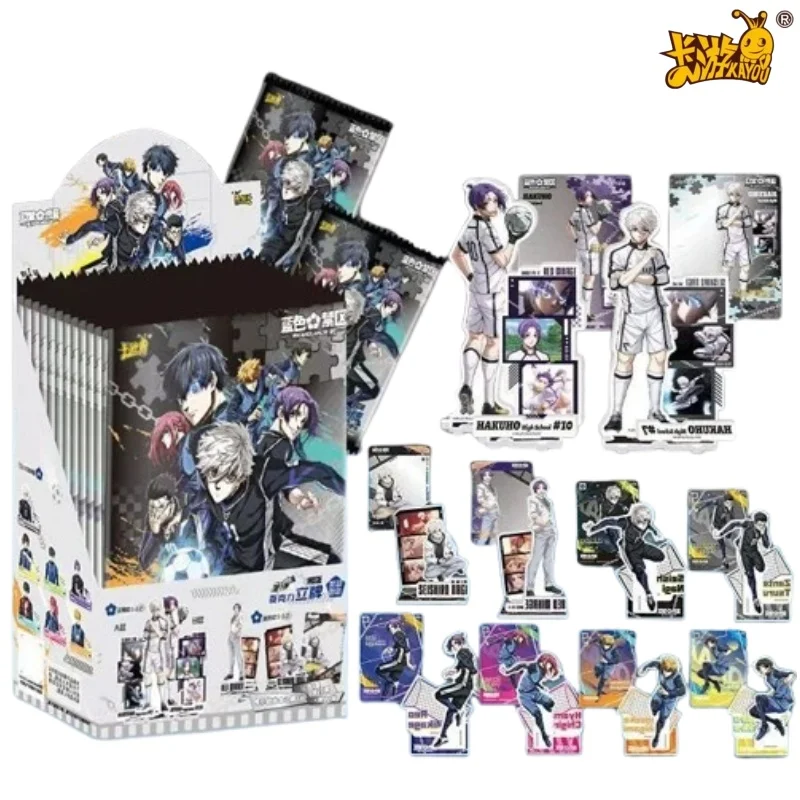 

KAYOU Official Lock Acrylic Stand Blind Box - Isagi Yoichi Nagi Seishiro Anime Peripheral Toys Gifts Decorations Original Box