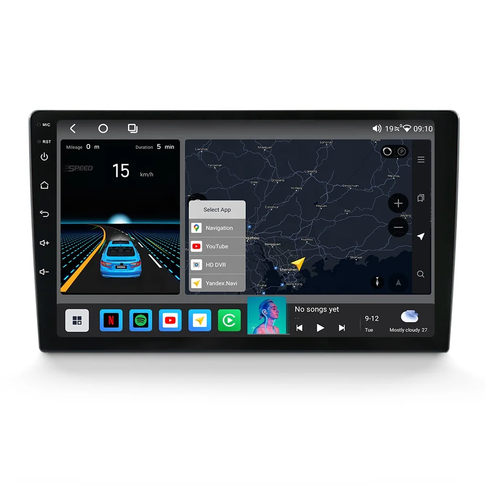 

Android Touch Screen Navigation System Car Music Player Multimedia DSP 4G WIFI Radio For Car Universal Toyota Peugeot
