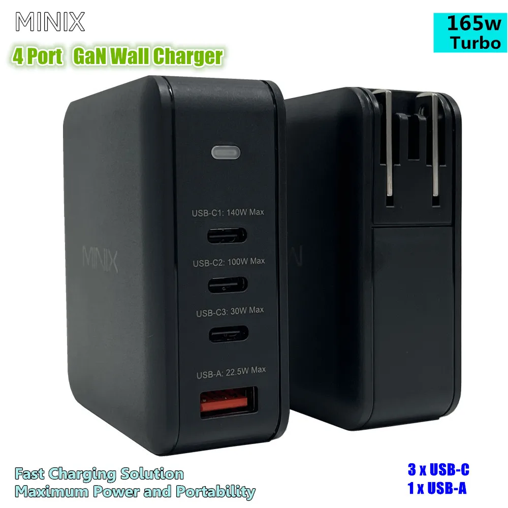 مُشغِّل الجدار بقدرة 165 واط من نوع GaN4 من MINIX P165: تقييم شامل ونصائح عملية للاستخدام اليومي