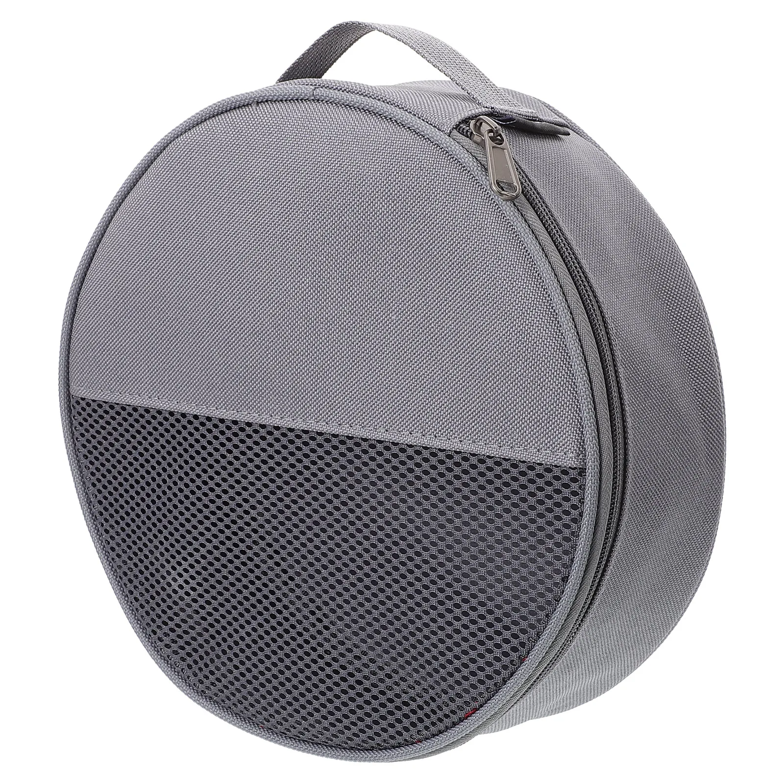 

Outdoor Tableware Bag Camping Kit Plates Cutlery Organizer Grey Oxford Cloth Spacious Durable Easy Cleaning Mesh Grid Portable