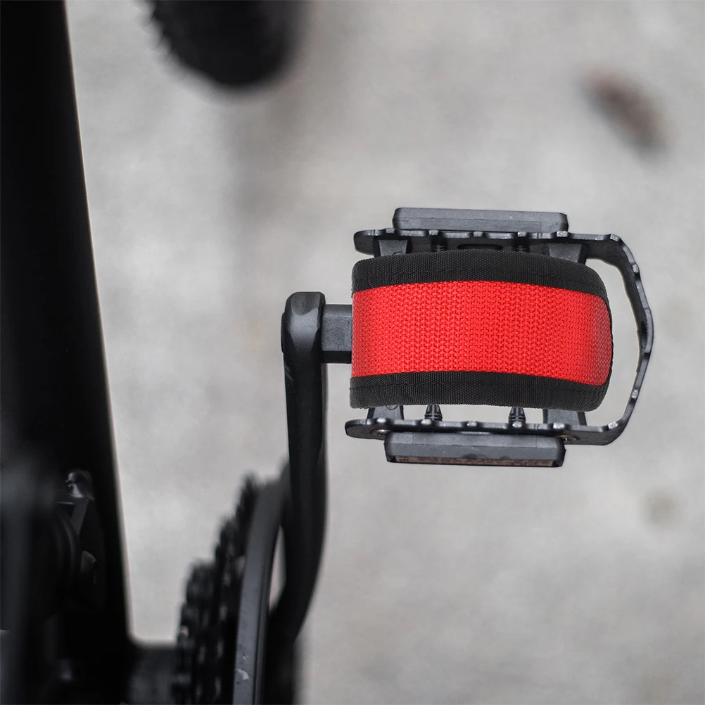 

2 Pair Bike Foot Straps Secure And Adjustable Pedal Straps For Fixed Gear Bicycles Anti-Slip Foot Pedal Bands For Cycling