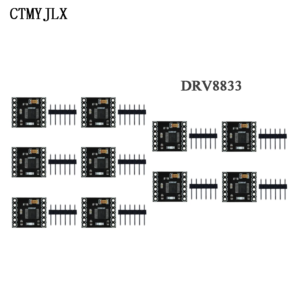 5/10pcs DRV8833 2 Channel DC Motor Driver Module Board 1.5A 3V-10V Motor Driver Board Electronic DIY Kit